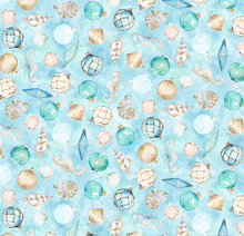 Load image into Gallery viewer, Hoffman - Seas & Greetings - Ocean - 1/2 YARD CUT