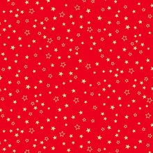 Load image into Gallery viewer, End of Bolt - Santa's Christmas - Red Stars - 25"