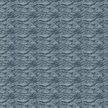 Load image into Gallery viewer, Cotton + Steel - All Through the Land - Ocean Starless Night - 1/2 YARD CUT