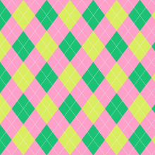 Load image into Gallery viewer, Freckle & Lollie - Court & Club - Argyle - 1/2 YARD CUT