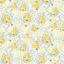 Load image into Gallery viewer, Timeless Treasures - Home Sweet Home - Beehive Grove - 1/2 YARD CUT