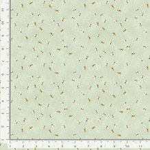 Load image into Gallery viewer, Timeless Treasures - Home Sweet Home - Bees on Sage - 1/2 YARD CUT