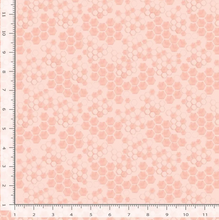 Load image into Gallery viewer, Timeless Treasures - Home Sweet Home - Pink Honeycomb - 1/2 YARD CUT