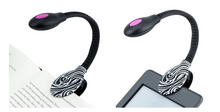 Load image into Gallery viewer, Black and White Marble Rechargeable LED Reading Light