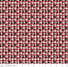 Load image into Gallery viewer, Riley Blake - Woodsman - Lumberjack Plaid Red - 1/2 YARD CUT