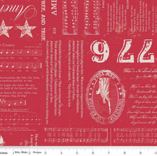 Load image into Gallery viewer, Riley Blake - Americana - Liberty Berry - 1/2 YARD CUT