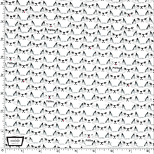 Load image into Gallery viewer, Michael Miller - Black & Whites - Cat Clique - 1/2 YARD CUT