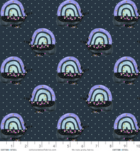 Load image into Gallery viewer, Cotton + Steel - Long Time No Sea - Having A Whale of a Time - 1/2 YARD CUT