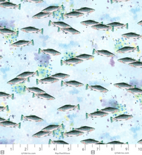 Load image into Gallery viewer, RJR - Wild and Wonderful - Cool Water River - 1/2 YARD CUT