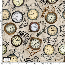 Load image into Gallery viewer, Michael Miller - All Aboard - Hurry Up - 1/2 YARD CUT