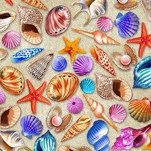 Load image into Gallery viewer, Michael Miller - Sea World - Shell-E-Bration - 1/2 YARD CUT