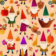 Load image into Gallery viewer, Michael Miller - Autumn Breeze - Harvest Gnome - 1/2 YARD CUT