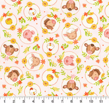 Load image into Gallery viewer, Fabric Traditions - Farm Babies Portraits - 1/2 YARD CUT