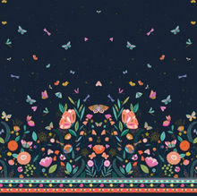 Load image into Gallery viewer, Dashwood Studio - Flutter By Double Border - 1/2 YARD CUT