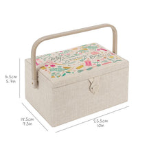 Load image into Gallery viewer, Embroidered Sewing Box