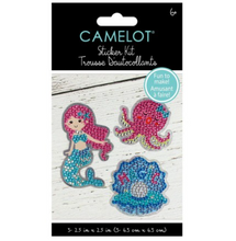 Load image into Gallery viewer, Mermaid Ocean Treasure Diamond Painting Sticker Kit
