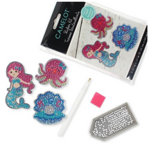 Load image into Gallery viewer, Mermaid Ocean Treasure Diamond Painting Sticker Kit