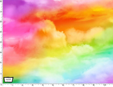 Load image into Gallery viewer, Michael Miller - A Night at the Circus - A Gradient Cloud - 1/2 YARD CUT