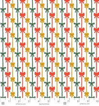 Load image into Gallery viewer, RJR - Tied with a Bow - Christmas Morning - 1/2 YARD CUT