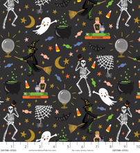 Load image into Gallery viewer, Rifle Paper Co - Halloween Party - METALLIC - 1/2 YARD CUT