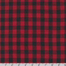 Load image into Gallery viewer, Robert Kaufman - House of Wales Plaids Red Buffalo - 1/2 YARD CUT