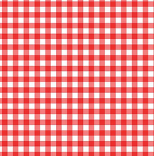 Load image into Gallery viewer, Timeless Treasures - Strawberry Fields Red Gingham - 1/2 YARD CUT