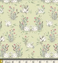 Load image into Gallery viewer, Art Gallery Fabrics - Mademoiselle - Swan Soiree - 1/2 YARD CUT