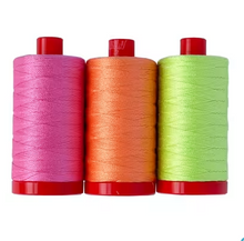 Load image into Gallery viewer, Tula Pink 12wt Neon - Aurifil Thread Collection