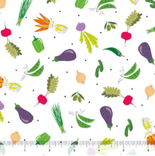 Load image into Gallery viewer, QT Fabrics - What's Cookin' - Veggies - 1/2 YARD CUT