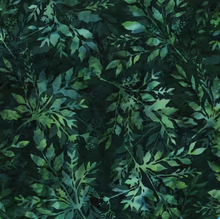 Load image into Gallery viewer, Hoffman - Bali Batik - Bigfoot - Leafy Hunter - 1/2 YARD CUT