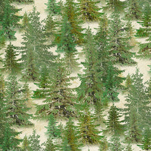 Load image into Gallery viewer, Clothworks - Snovalley - Trees - 1/2 YARD CUT