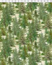 Load image into Gallery viewer, Clothworks - Snovalley - Trees - 1/2 YARD CUT