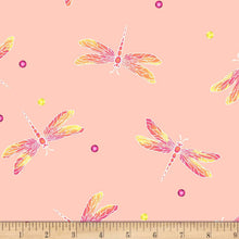 Load image into Gallery viewer, Michael Miller - Dragonfly Chic - Pink - 1/2 YARD CUT