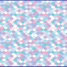 Load image into Gallery viewer, Benartex - Mystical Mermaids - Mermaid Scales Multi - 1/2 YARD CUT