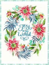 Load image into Gallery viewer, Moda Fabrics - Starflower Christmas Panel 56" x 74"