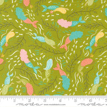Load image into Gallery viewer, Moda Fabrics - The Sea and Me - Mermaid Dance Kelp - 1/2 YARD CUT