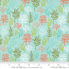 Load image into Gallery viewer, Moda Fabrics - The Sea and Me - Coral Garden Seafoam - 1/2 YARD CUT