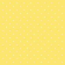 Load image into Gallery viewer, Kanvas - Rise 'n Shine - Dots Yellow - 1/2 YARD CUT
