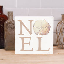 Load image into Gallery viewer, Noel Sand Dollar Word Block