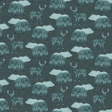 Load image into Gallery viewer, Timeless Treasures - The Great Outdoors - Bears and Deer - 1/2 YARD CUT