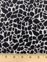 Load image into Gallery viewer, Quilting Treasures - Dark Brown Giraffe Print - 1/2 YARD CUT