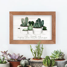 Load image into Gallery viewer, Enjoy the Little Things Framed Art