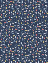 Load image into Gallery viewer, Dear Stella - Snow Much Fun - String Lights - 1/2 YARD CUT