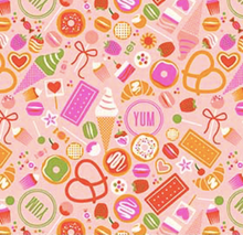Load image into Gallery viewer, Figo - Rolling Pin - Tossed Treats - 1/2 YARD CUT