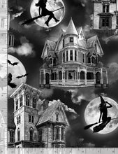 Load image into Gallery viewer, End of Bolt - Witches Flying and Haunted Houses - 34"