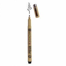Load image into Gallery viewer, Pigma Micron 0.7mm Black Fabric Pen
