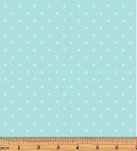 Load image into Gallery viewer, Kanvas - Rise 'n Shine - Dots Sky Blue - 1/2 YARD CUT