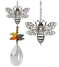 Load image into Gallery viewer, Bee Crystal Fantasy Suncatcher