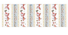 Load image into Gallery viewer, Maywood Studio - Bramble Patch - Toadstool Border - 1/2 YARD CUT