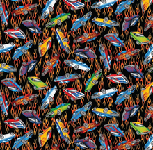 Load image into Gallery viewer, End of Bolt - Hot Rods & Flames - 11"